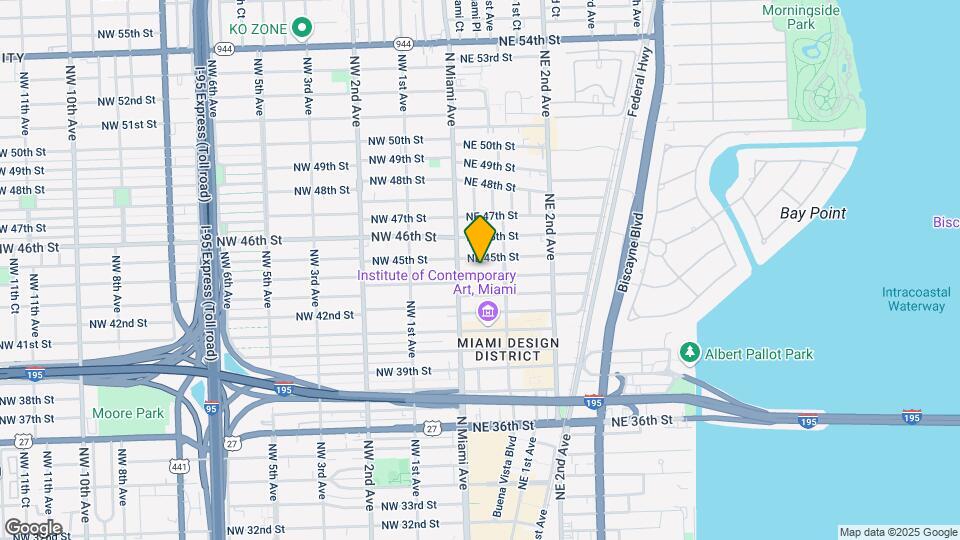 47 NE 44 St Mapa y Detalles de la Ubicación