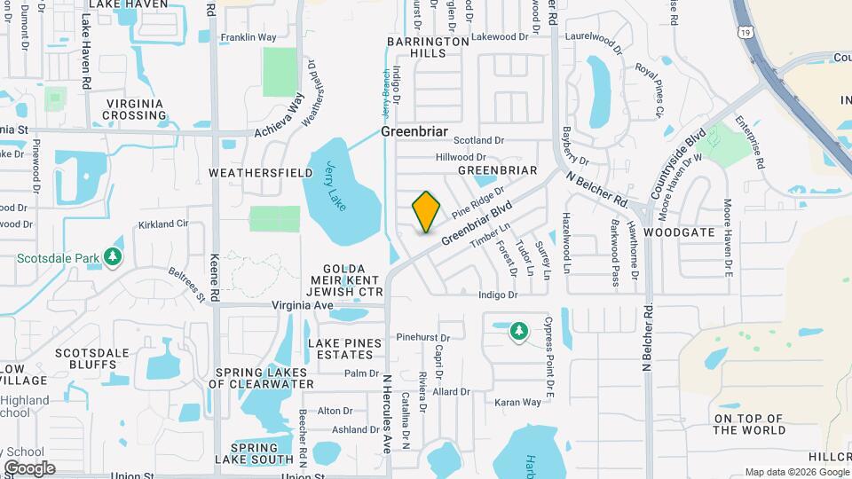 2039 Pine Ridge Dr Map and Location Details