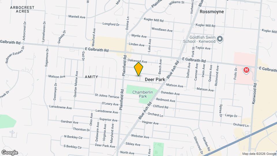 7803 Lake Ave, Unit 4 Map and Location Details