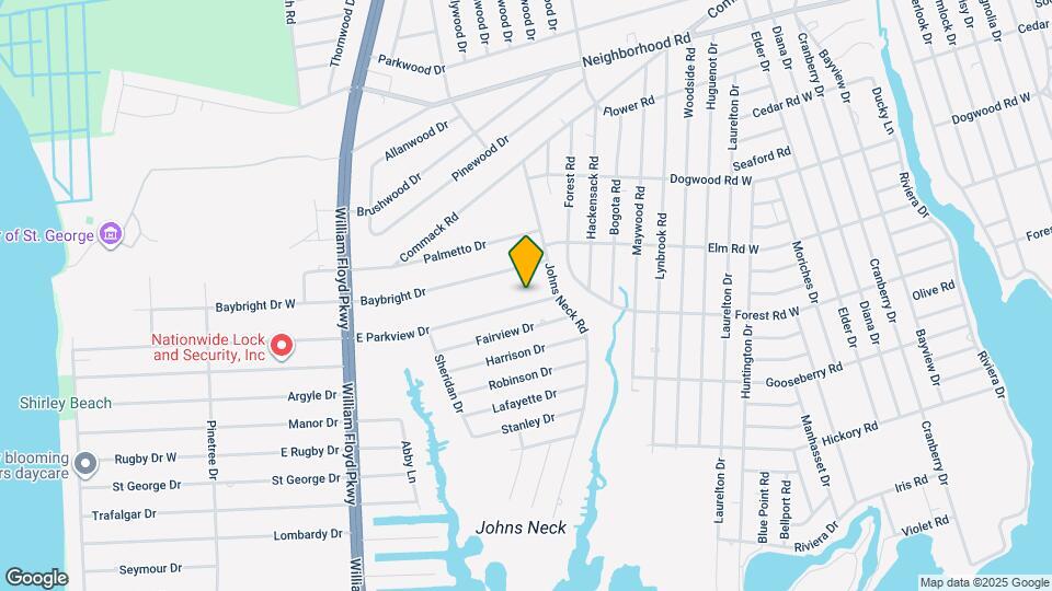 185 E Parkview Dr Map and Location Details