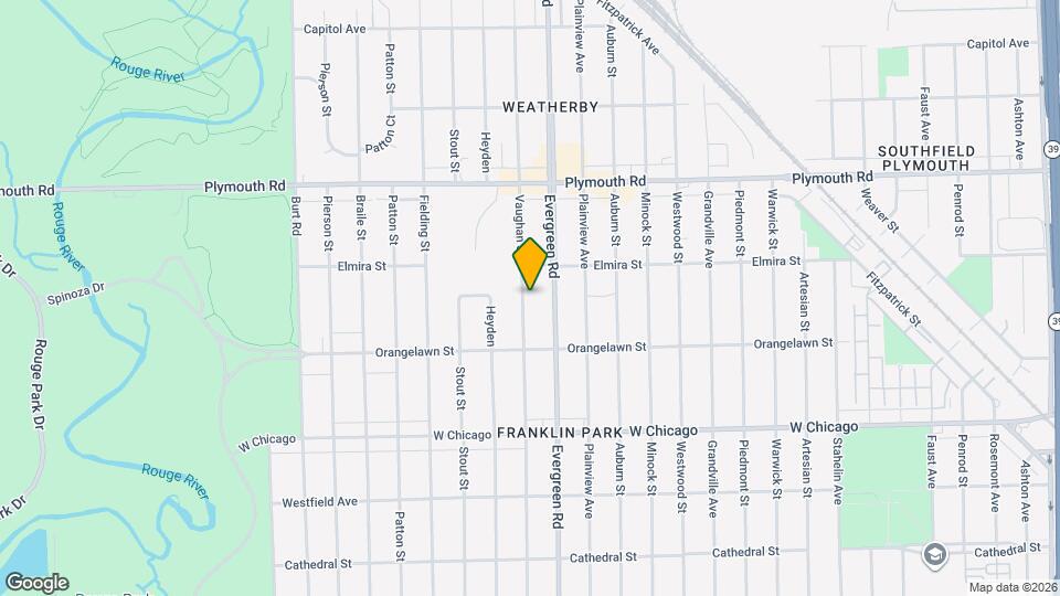 9994 Vaughan St Map and Location Details