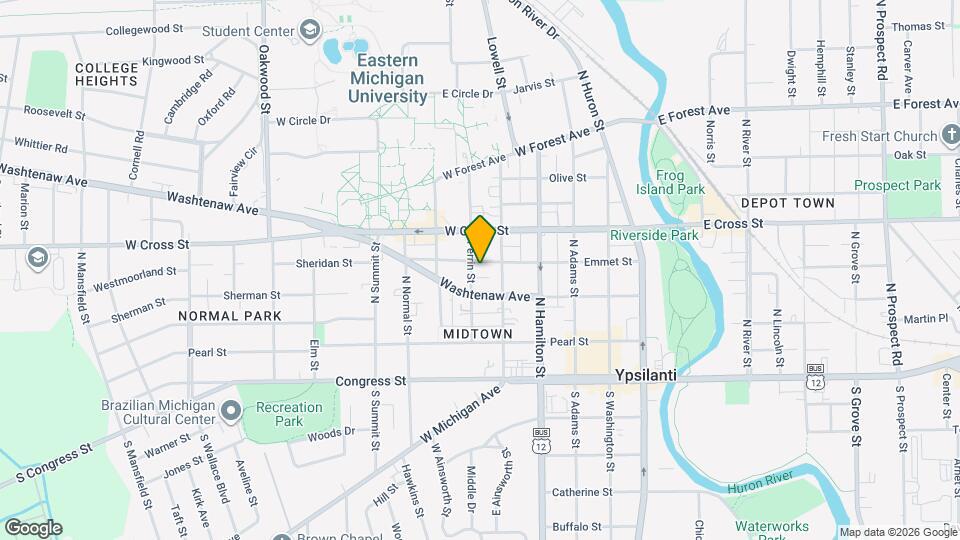 513 Emmet St Map and Location Details