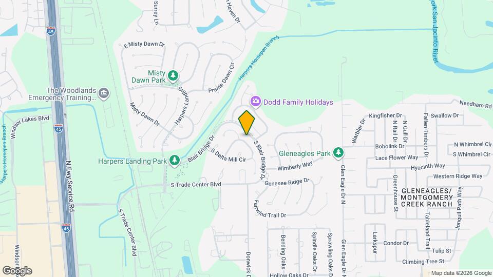 87 N Delta Mill Cir Map and Location Details