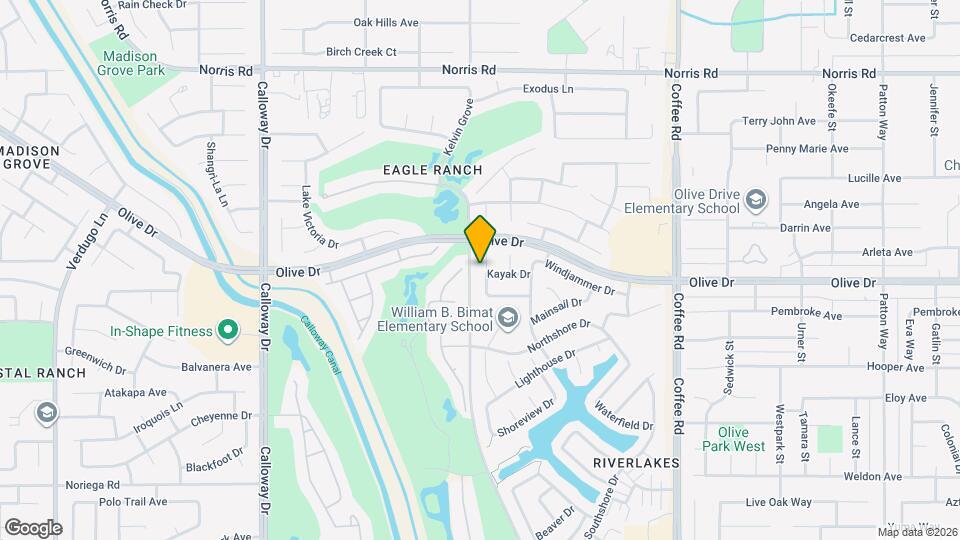 5801 Canoe Ct Map and Location Details