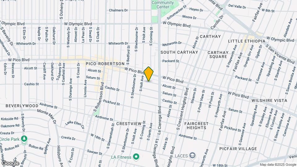 8540 Alcott St Mapa y Detalles de la Ubicación
