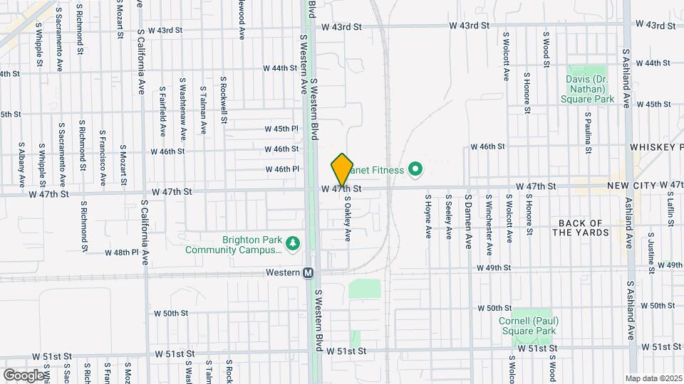 2303 W 47th St Map and Location Details