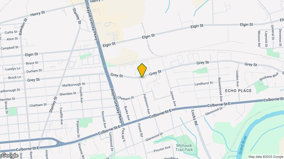 43 Patterson Ave Map and Location Details