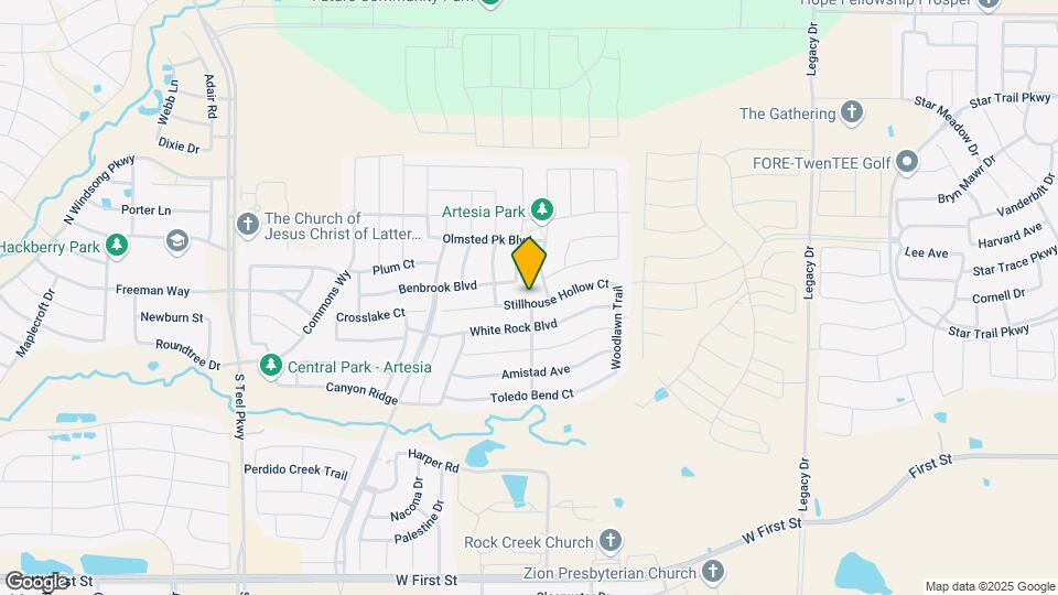 16433 Stillhouse Hollow Ct Map and Location Details