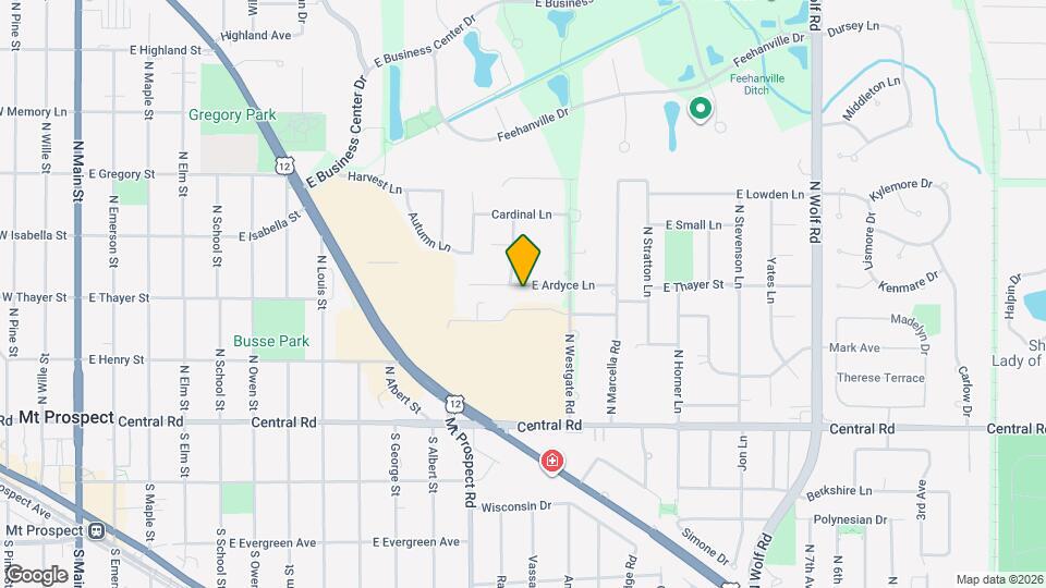 1103 E Ardyce Ln, Unit 1103 East Ardyce Ln Mapa y Detalles de la Ubicación