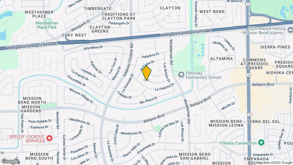 15319 Paseo Del Rey Dr Map and Location Details
