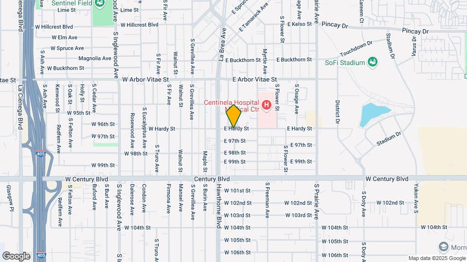 326 E Hardy St Mapa y Detalles de la Ubicación