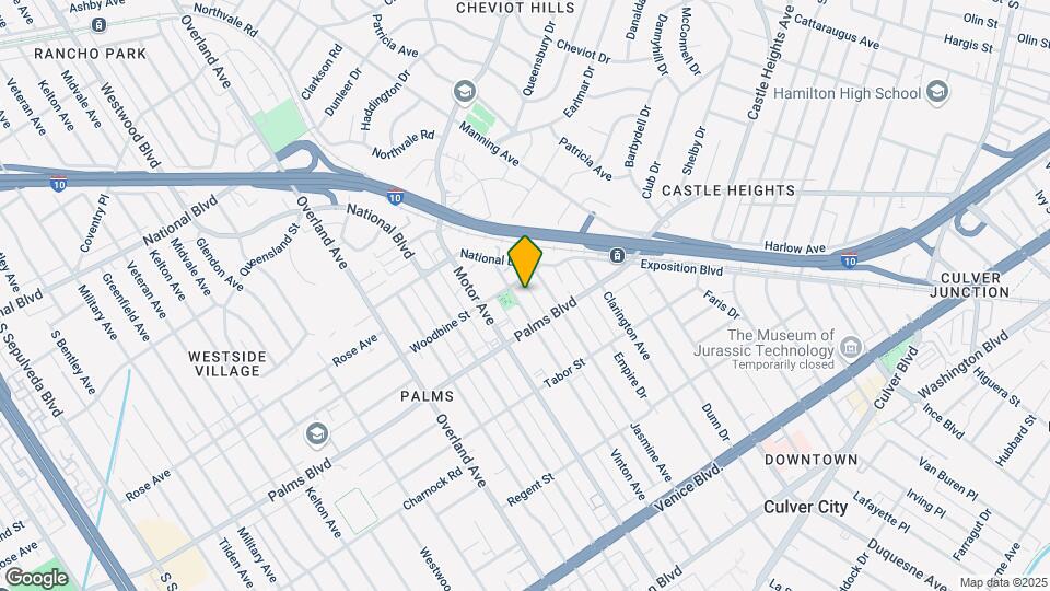 3420 Vinton Ave Mapa y Detalles de la Ubicación