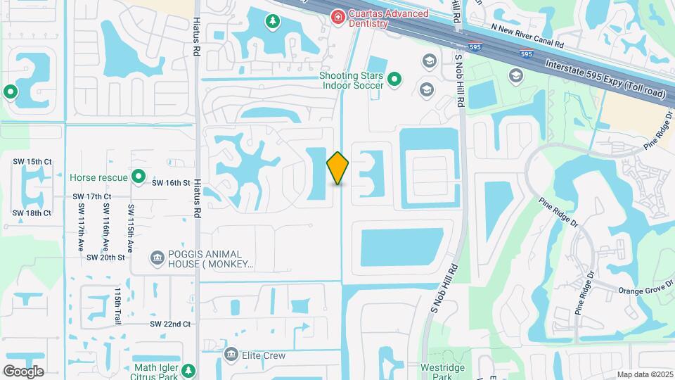 1700 SW 106th Terrace Map and Location Details