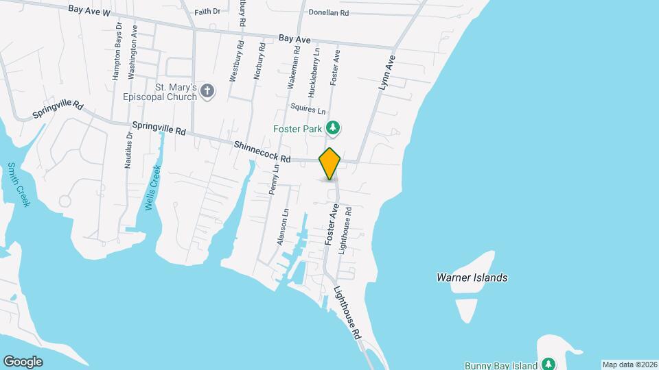 56 Foster Ave Map and Location Details