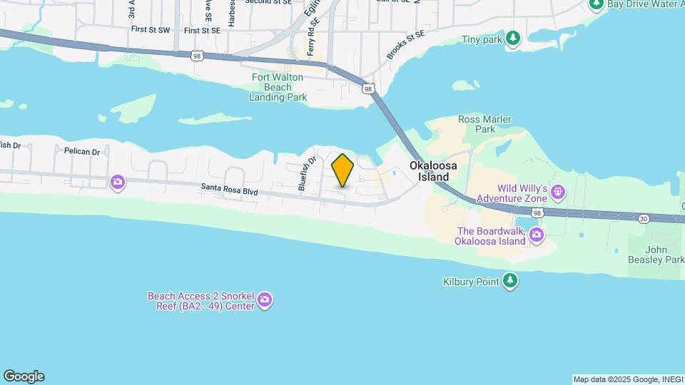 302 Santa Rosa Blvd, Unit 11 Map and Location Details