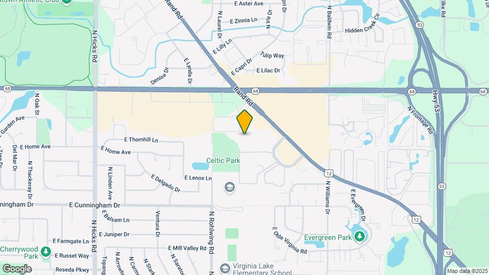 1557 N Winslowe Dr Map and Location Details