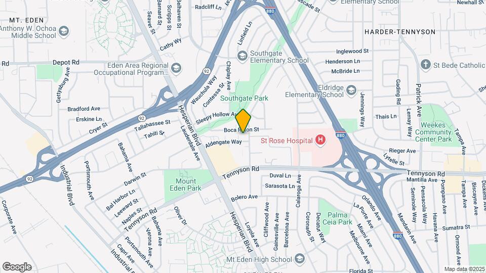 2019 Aldengate Way Map and Location Details
