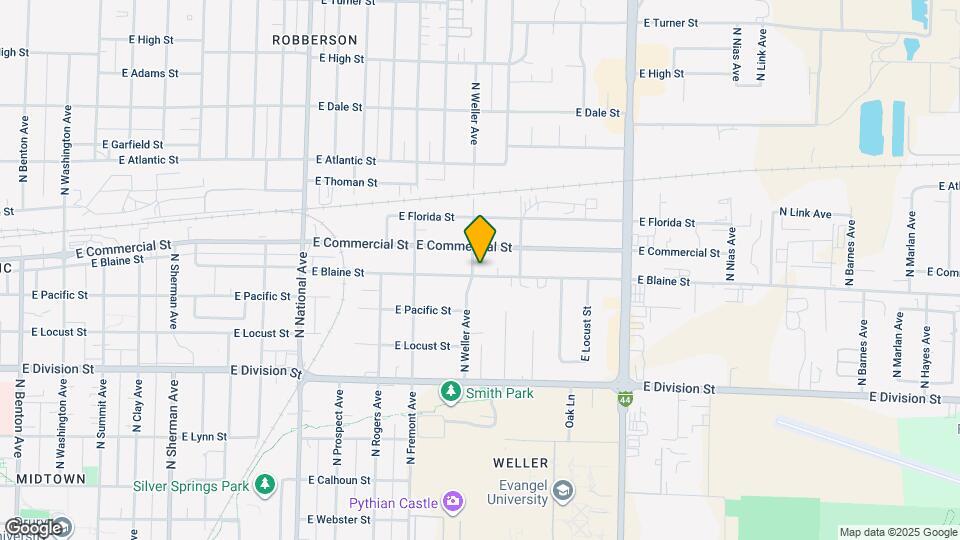 1507 E Blaine St Map and Location Details