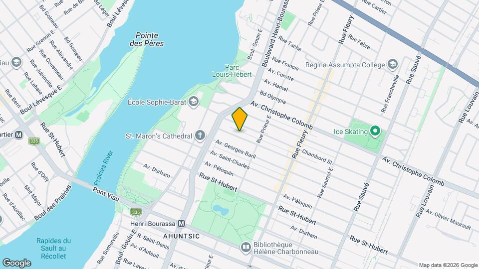 10601 De La Roché Rue Map and Location Details