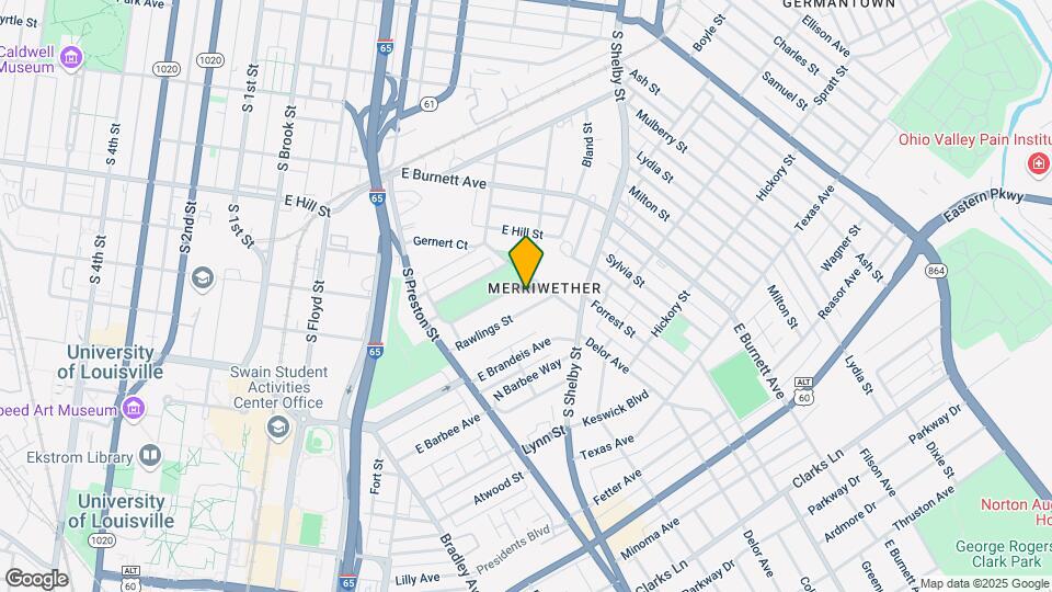 635 Rawlings St Mapa y Detalles de la Ubicación