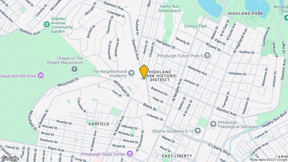 749 Chislett St Mapa y Detalles de la Ubicación