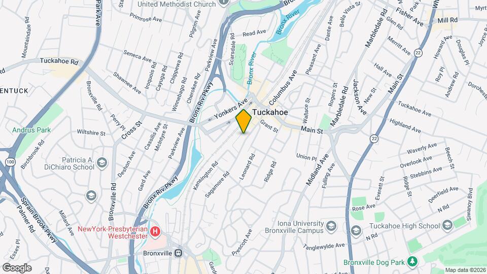 12 Oak Ave, Unit 1 Map and Location Details