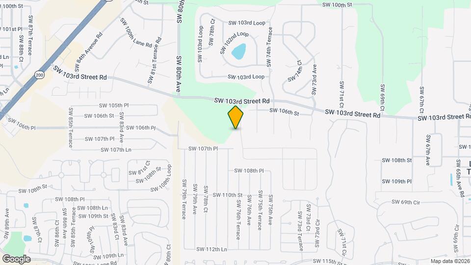 10682 SW 76th Ct Mapa y Detalles de la Ubicación