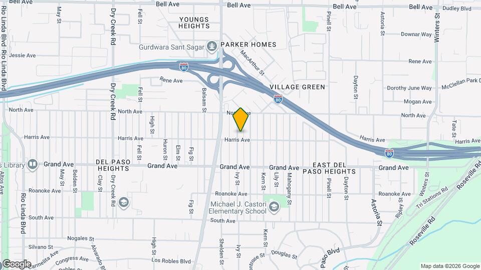 3910 Ivy St Map and Location Details