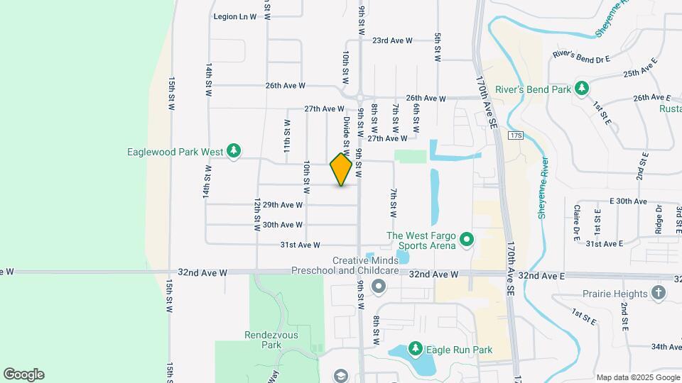 923 Eaglewood Ave Map and Location Details