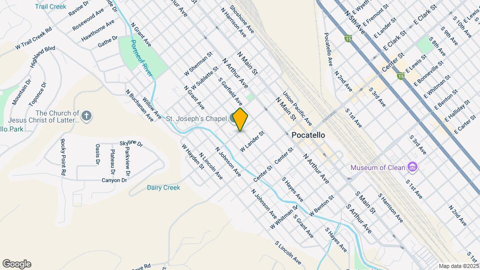 355 S Hayes Ave Map and Location Details