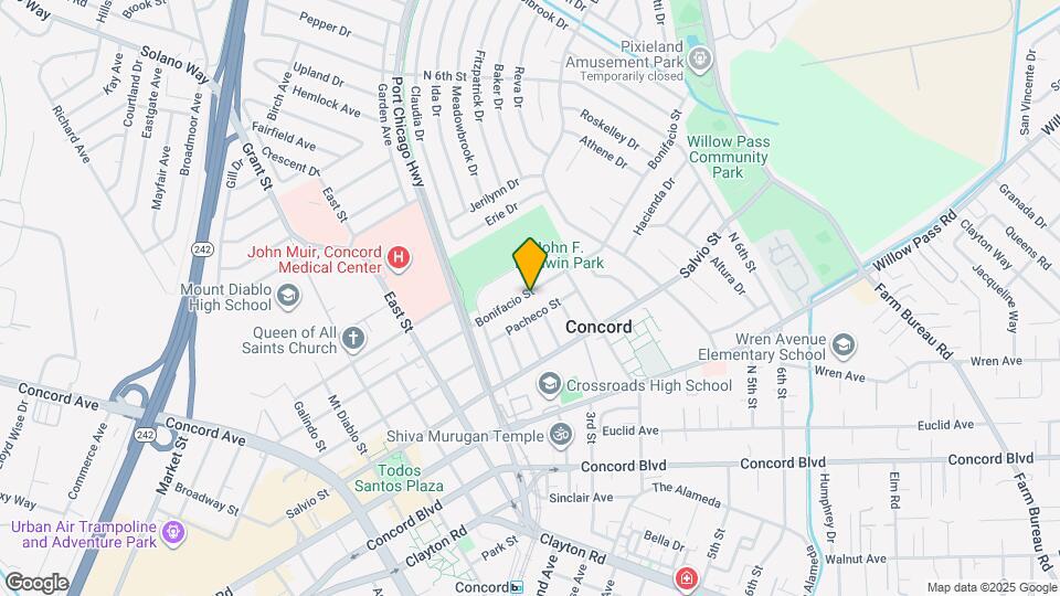 2761 Bonifacio St Map and Location Details