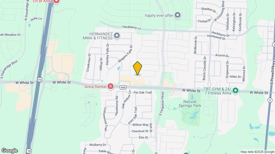 1809 River Xing Dr Map and Location Details