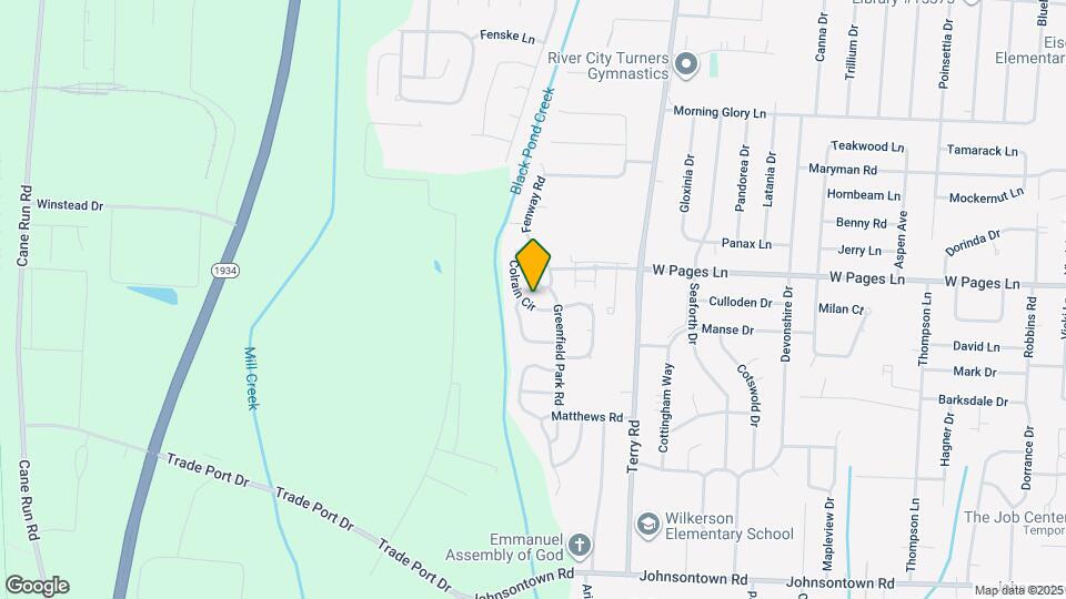 6907 Colrain Cir Map and Location Details