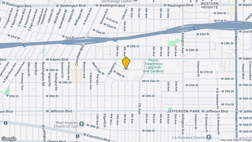 3844 W 27th St Mapa y Detalles de la Ubicación