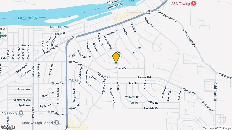 1509 Rio Vista Dr Mapa y Detalles de la Ubicación