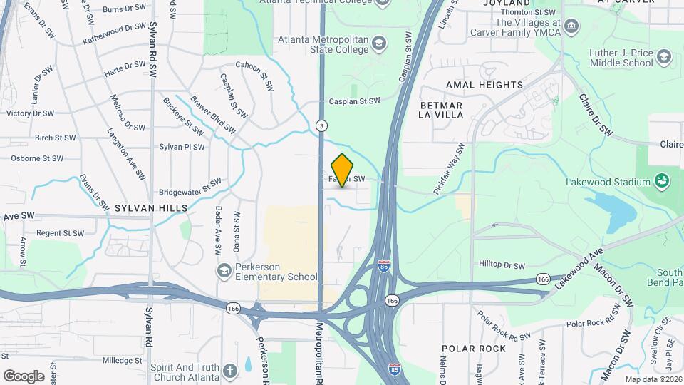 562 Grant St SW Mapa y Detalles de la Ubicación