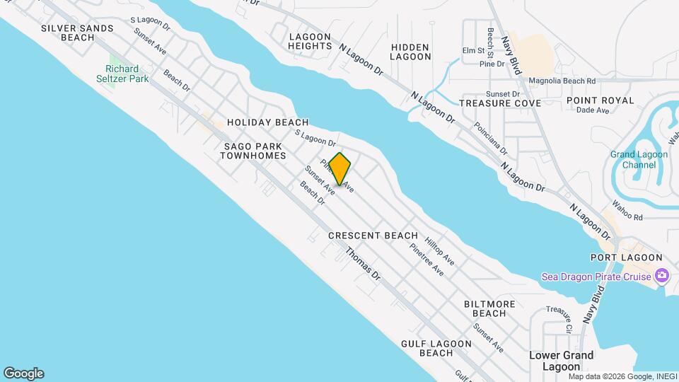 6322 Sunset Ave Map and Location Details