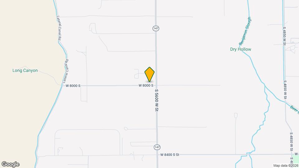 7984 S 5600 W St Map and Location Details