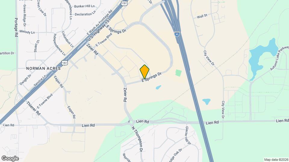 2039 E Springs Dr Map and Location Details