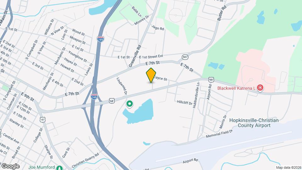 103 Cayce Ave Mapa y Detalles de la Ubicación