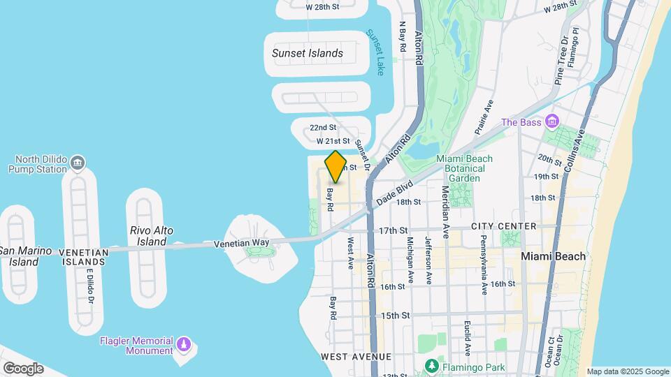1845 Bay Rd Map and Location Details
