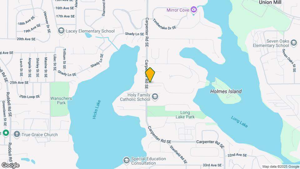 2502 Carpenter Rd SE Map and Location Details