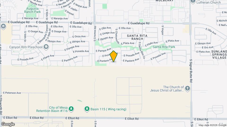 3132 S Chatsworth Cir Map and Location Details