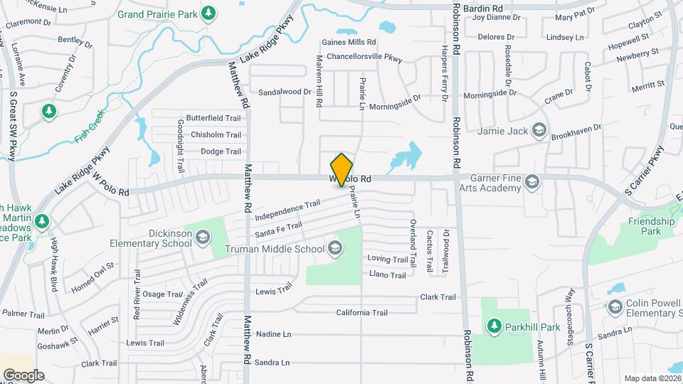 1410 Independence Trail Map and Location Details