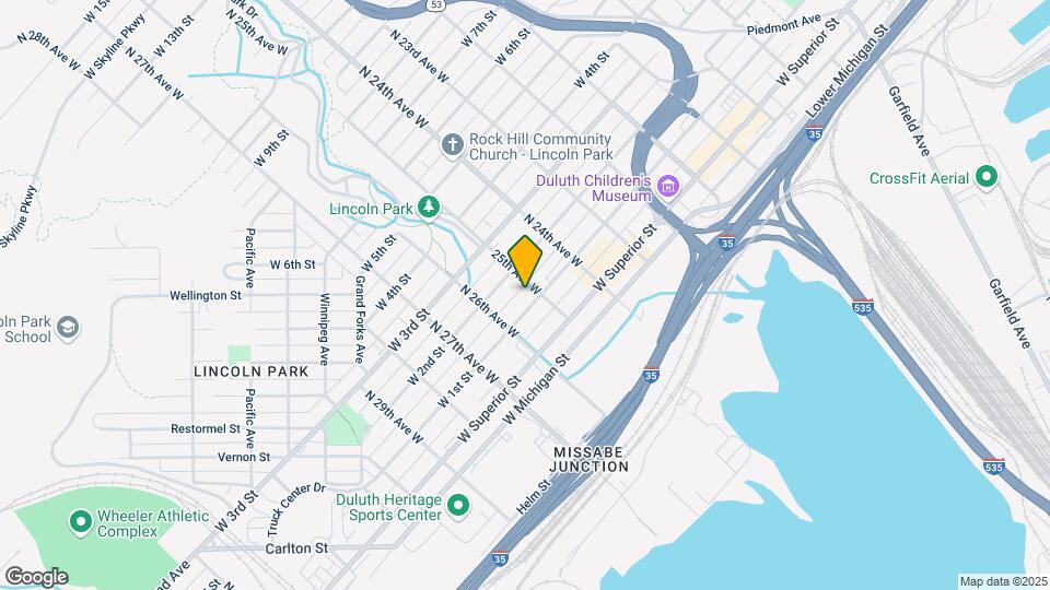 2507 W 1st St Map and Location Details