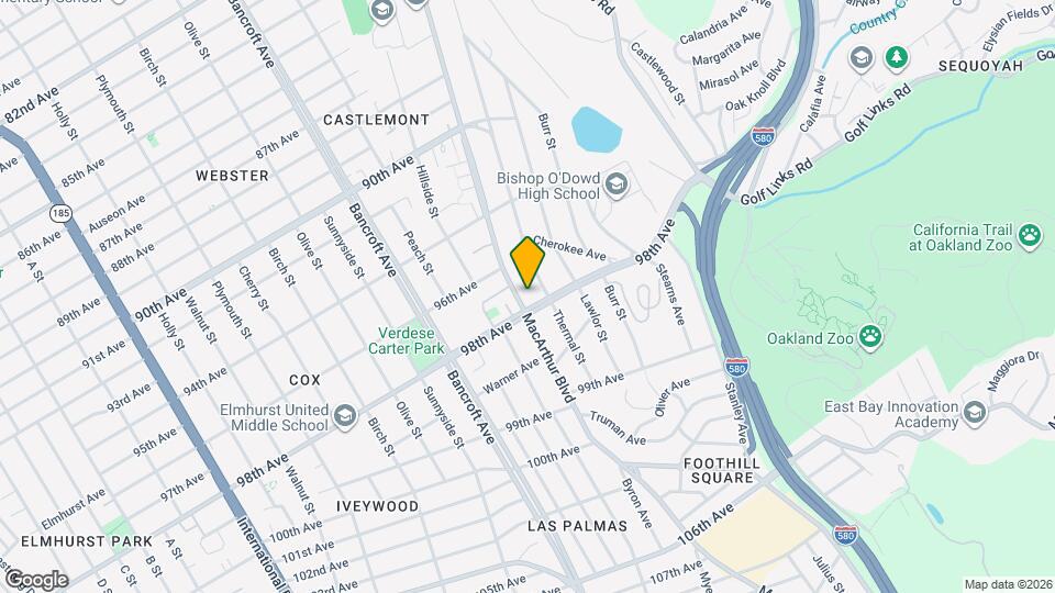 9714 MacArthur Blvd Map and Location Details