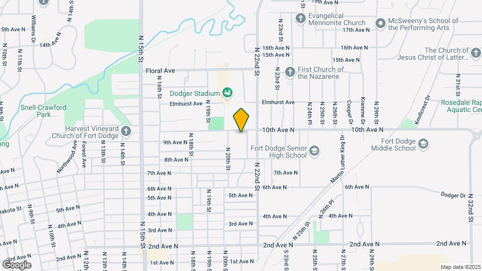 2017 10th Ave N Mapa y Detalles de la Ubicación