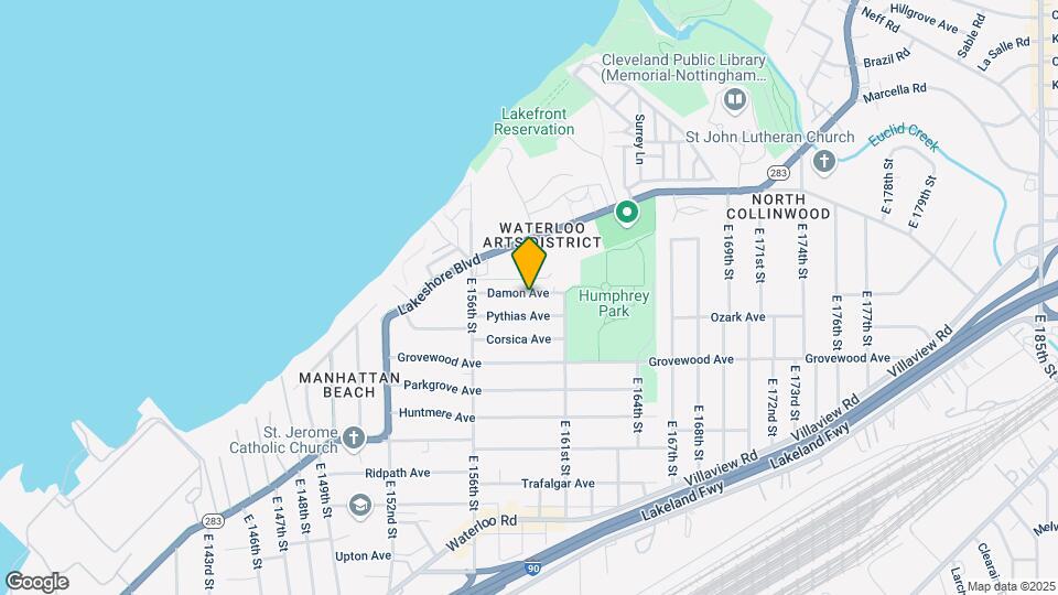 15822 Damon Ave Mapa y Detalles de la Ubicación
