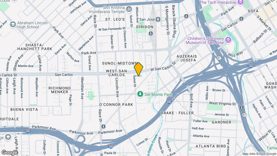 808 West Apartments Mapa y Detalles de la Ubicación