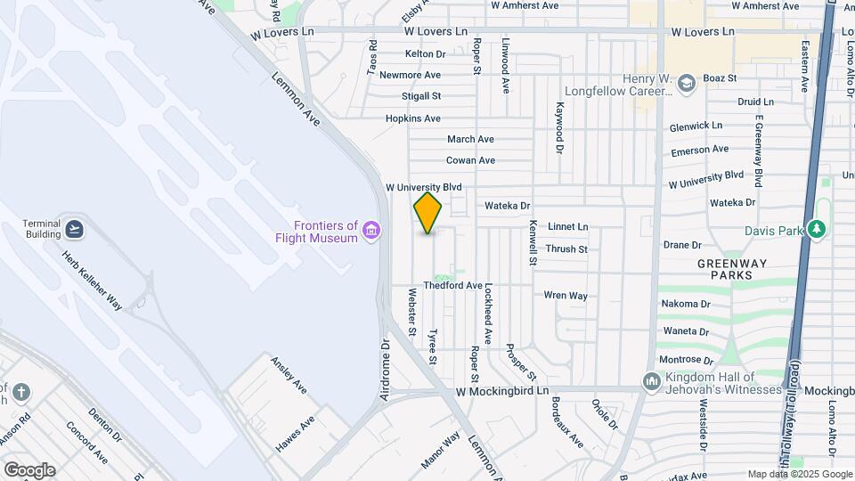 6915 Tyree St Map and Location Details